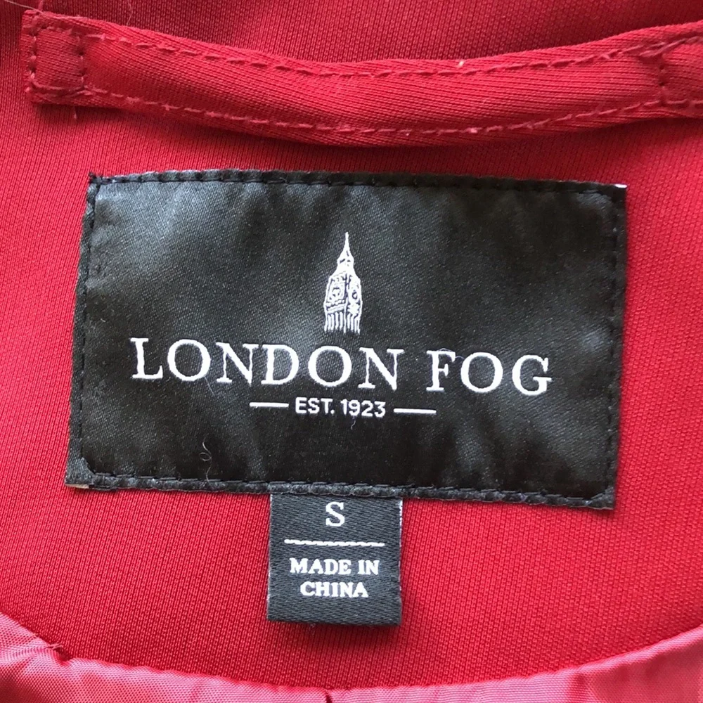 🔥LIKE NEW🔥 Towne by London Fog Women’s Hooded Trench Raincoat - Picture 6 of 9